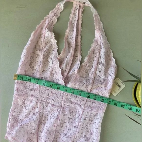 NWT Free People Avery Lace Bodysuit in Festival Bloom - Picture 3 of 5